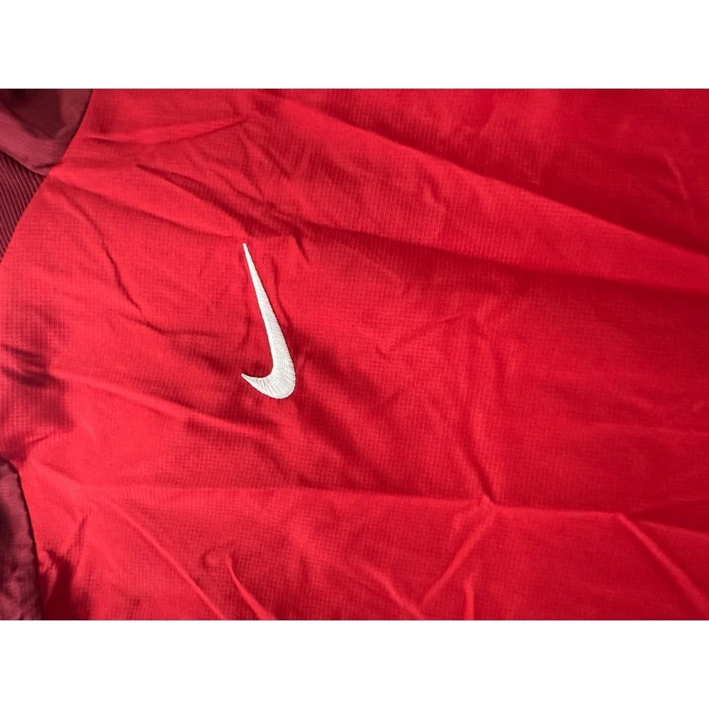 Nike Liverpool FC Womens Dri-FIT Soccer Jacket Red Maroon DX3295-688 XL NEW